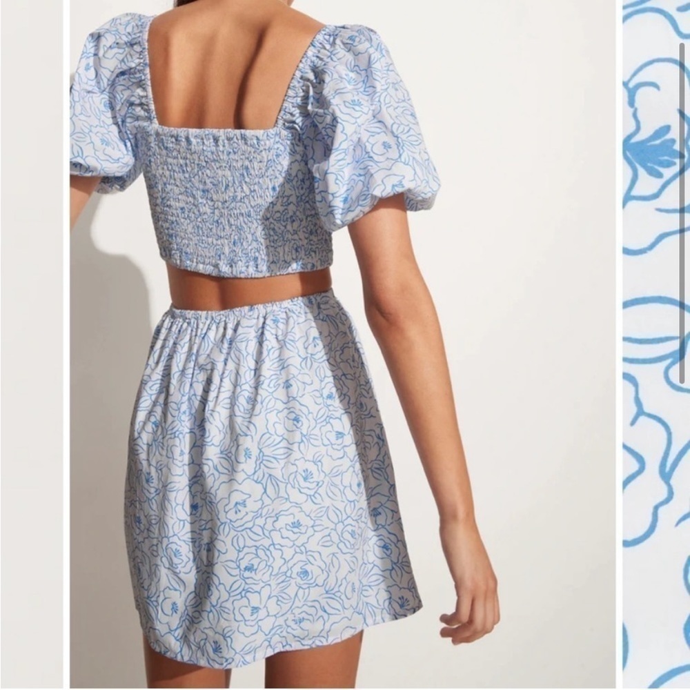 Faithfull The Brand Vendita Mini Dress Martins FL Print - Picture 3 of 6